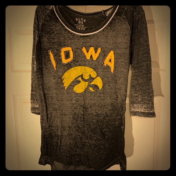 Blue 84 Tops - Iowa Hawkeyes burnout